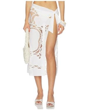 Frankie's Bikinis Monaco Cotton Sarong - Multicolour