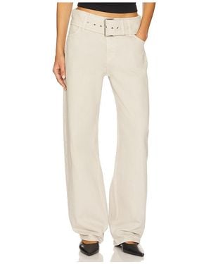 GRLFRND Eliza Belted Boyfriend En Talla (También En 28, 32) - Neutro
