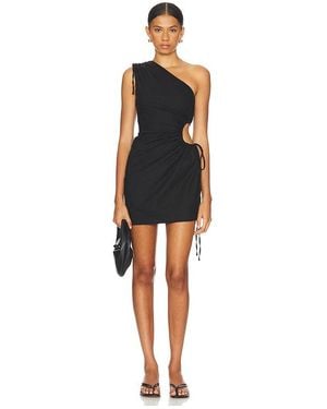 Camila Coelho Kleid Sienna - Schwarz