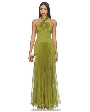 AMUR Alaina Butterfly Gown - Green