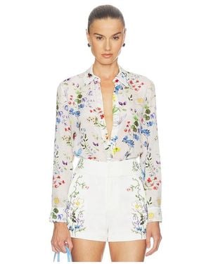 Alice + Olivia Willa Top - White
