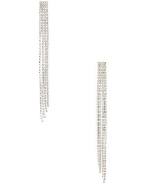 Amber Sceats Jordana Drop Earrings - White