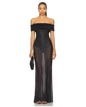 Nbd The Lucia Maxi Dress - Black