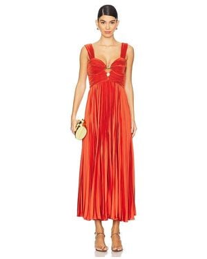 AMUR Midi-Kleid Gisella - Rot