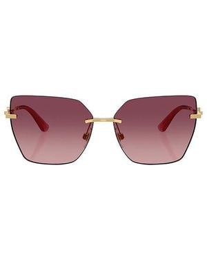 Dolce & Gabbana Square Sunglasses - Red