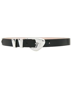 BY FAR Moore Belt - Black