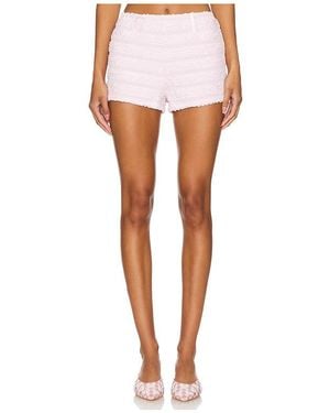 Lioness Riviera Ruffle Short - White