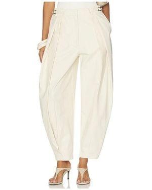 Ronny Kobo Pantalón Jogger Devi En Talla (También En M, S, Xs) - Blanco