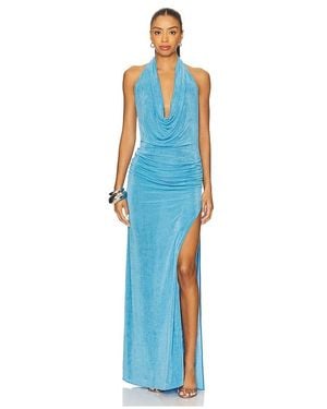 Anna October Salma Gown - Blue