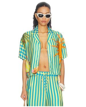 Maaji Geknöpftes Hemd Tropic Camouflage Octavia - Grün