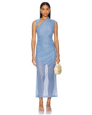 Misha Tillie Midi Dress - Blue