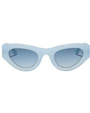 DIFF X For Love & Lemons Cat Eye Sunglasses - Blue