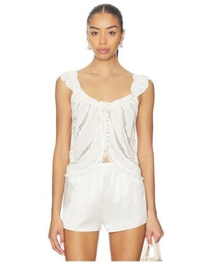 Free People Mabel Tank - White