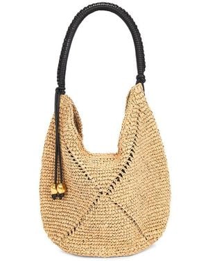 Madewell Lg Straw Pouchette Bag: Seasonal - Natural