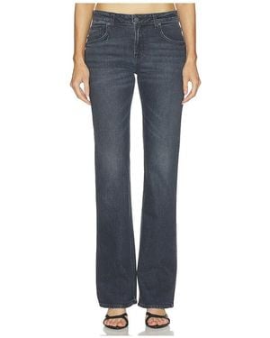 GRLFRND Melanie Low Rise Boot Cut - Blue