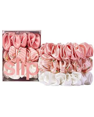 Slip Conjunto De Coleteros Large Scrunchies Set Of 3 Talla - Rojo