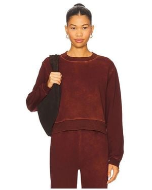 Cotton Citizen Roma Crew Sweatshirt - Red
