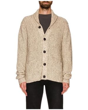 Schott Nyc Cardigan Yak - Natur
