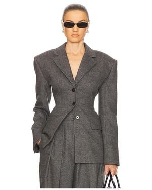 Helsa The Tweed S Curve ブレザー - ブラック