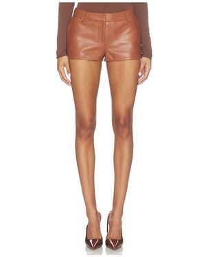 retroféte Valesia Leather Short - Multicolor