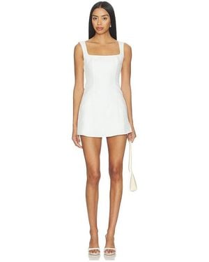 MORE TO COME Oriana Mini Dress - White