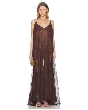 Shani Shemer Uma Maxi Dress - Brown