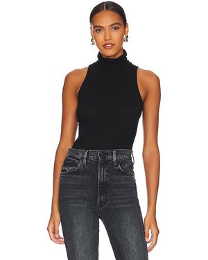 Enza Costa Cashmere Halter Turtleneck - Black
