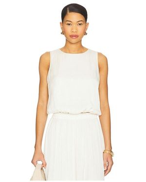 La Ligne Bubble Top - White