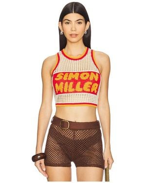 Simon Miller Dibby Knit Tank Top - Orange