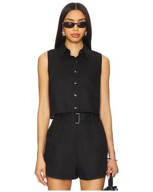 Hevron Katja Top - Black