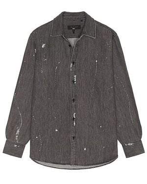 Rag & Bone Denim Matthew Shirt - ブラック