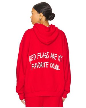 Boys Lie Flags Harley Zip Hoodie - Red