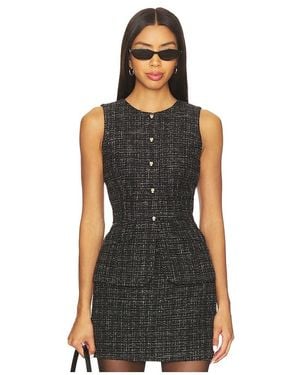 MORE TO COME Samira Top - Black
