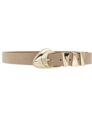 Ettika Modern Western Belt - White