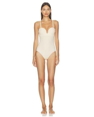 Spanx Suit Your Fancy Strapless Bodysuit - White