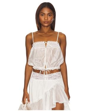 Lovers + Friends Calais Top - White