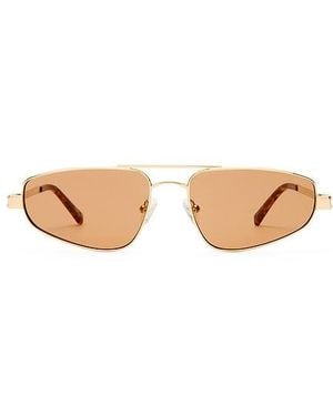 Le Specs Treasure Sunglasses - Metallic