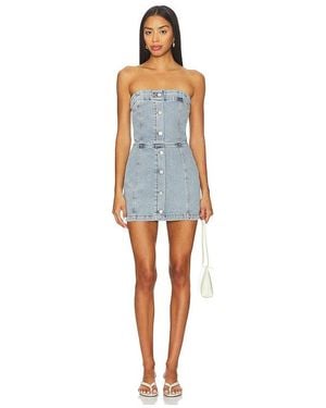 Amanda Uprichard Scorpio Skort Romper - Blue