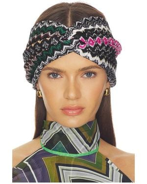 Missoni Stirnband Headband - Schwarz