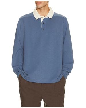 Rhone Dreamstate Polo Sweatshirt - Blue