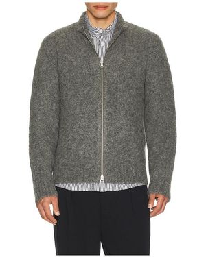 Samsøe & Samsøe Jean Zip Cardigan - Grey