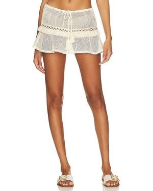 Tularosa Caliope Mini Skirt - White