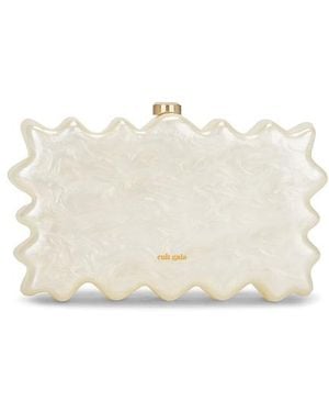 Cult Gaia Paloma Clutch - White