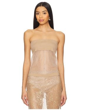 Herskind Strick-Top Bambi - Natur