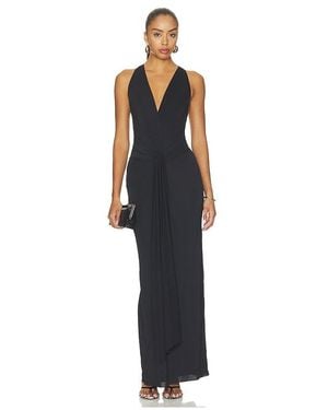Bec & Bridge Thalia V Maxi Dress - Black