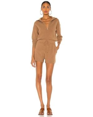 L'academie 'Academie Shannon Romper - Brown