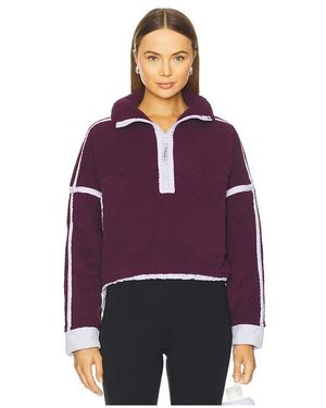 Free People X Fp Movement Mountain High 1/2 Zip Jacket - Purple