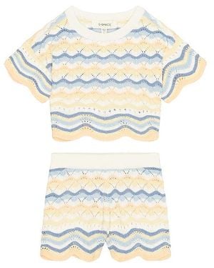 LSPACE Little L Kids Sunnie Set - White