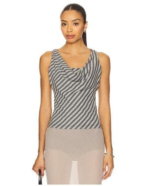 geel Jameson Top - Grey