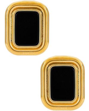CENDRE Margaux Onyx Earrings - Black